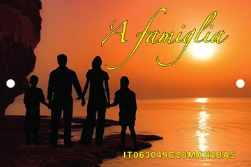 La targa di ’A famiglia, casa vacanze a Napoli